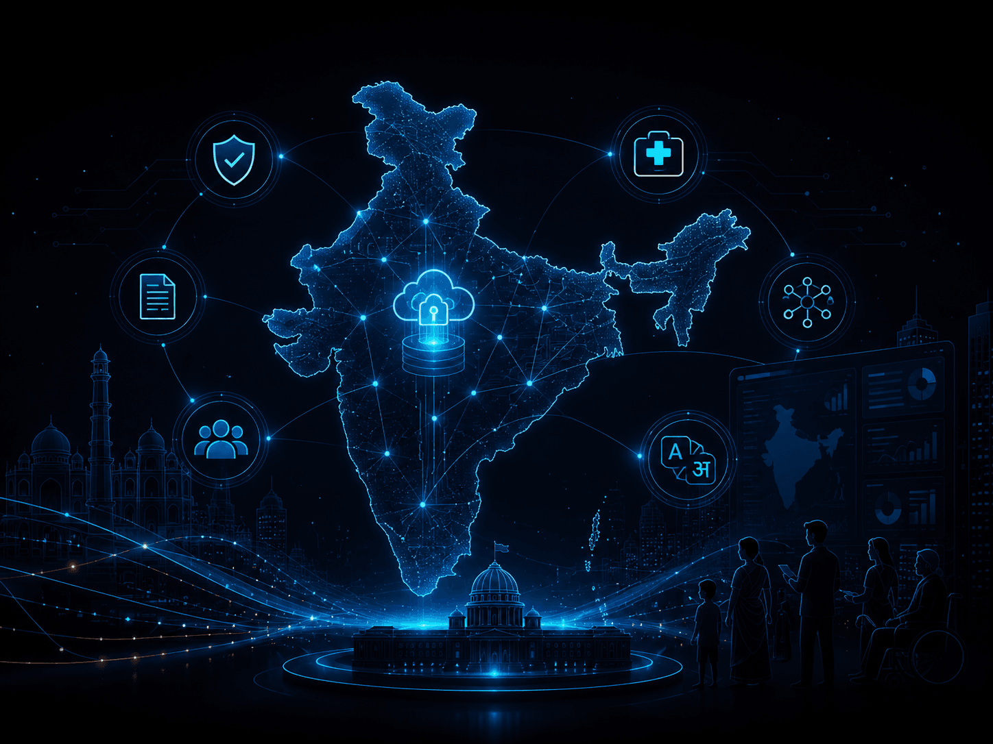 Digital India — Cloudain India technology focus areas
